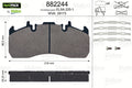 set placute frana,frana disc 882244 VALEO