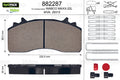 set placute frana,frana disc 882287 VALEO