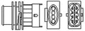 Sonda Lambda 466016355056 MAGNETI MARELLI