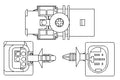 Sonda Lambda 466016355177 MAGNETI MARELLI