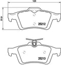 set placute frana,frana disc P 24 148 BREMBO