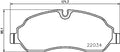 Set placute frana BREMBO P 24 171