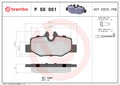 Set placute frana BREMBO P 50 051