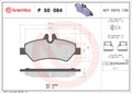 set placute frana,frana disc P 50 084 BREMBO