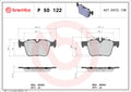 set placute frana,frana disc P 50 122 BREMBO