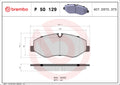 set placute frana,frana disc P 50 129 BREMBO