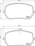 set placute frana,frana disc P 50 149 BREMBO
