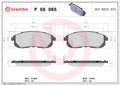 set placute frana,frana disc P 56 065 BREMBO