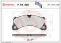 set placute frana,frana disc P 65 026 BREMBO