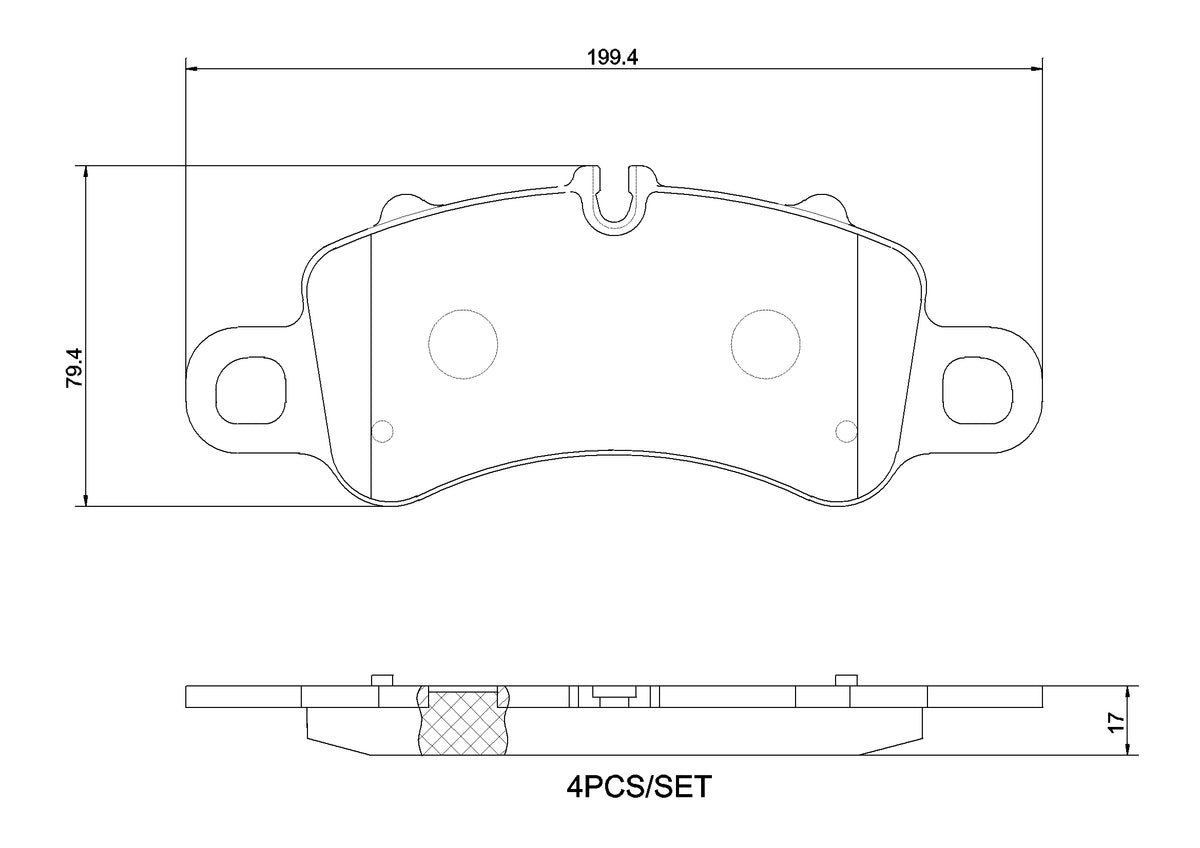 set placute frana,frana disc P 65 041 BREMBO