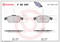set placute frana,frana disc P 68 050 BREMBO