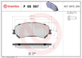 set placute frana,frana disc P 68 067 BREMBO