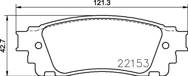 set placute frana,frana disc P 83 166 BREMBO