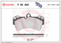 set placute frana,frana disc P 85 065 BREMBO