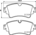 set placute frana,frana disc P 85 154 BREMBO