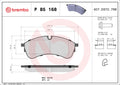 Set placute frana BREMBO P 85 168