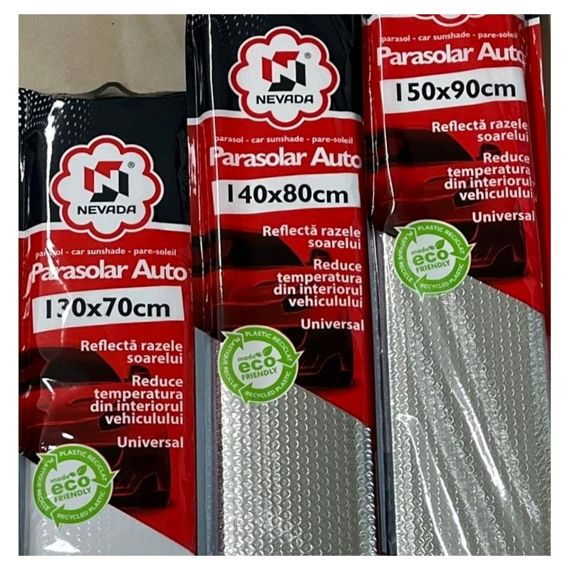 Aftermarket Parasolar Aluminiu 140x80 Cm PAR_140X80