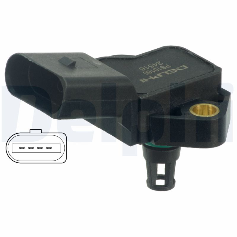 Senzor, presiune galerie admisie PS10160 DELPHI