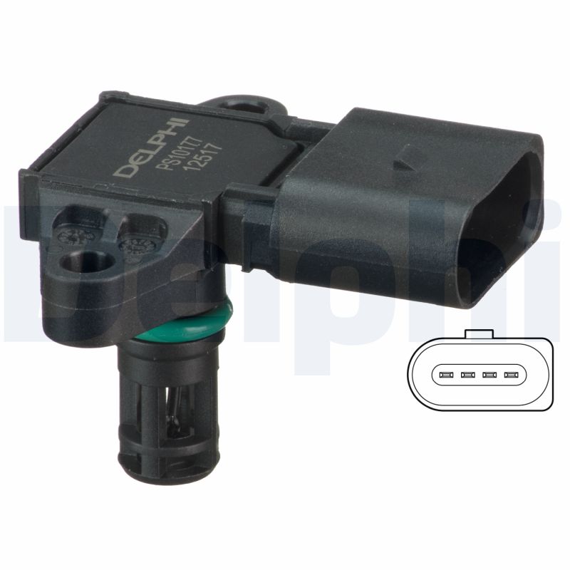 Senzor, presiune galerie admisie PS10177 DELPHI