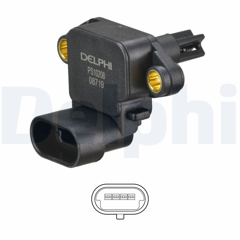 senzor,temperatura aer admisie PS10208 DELPHI
