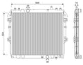 Radiator, racire motor 701345 VALEO