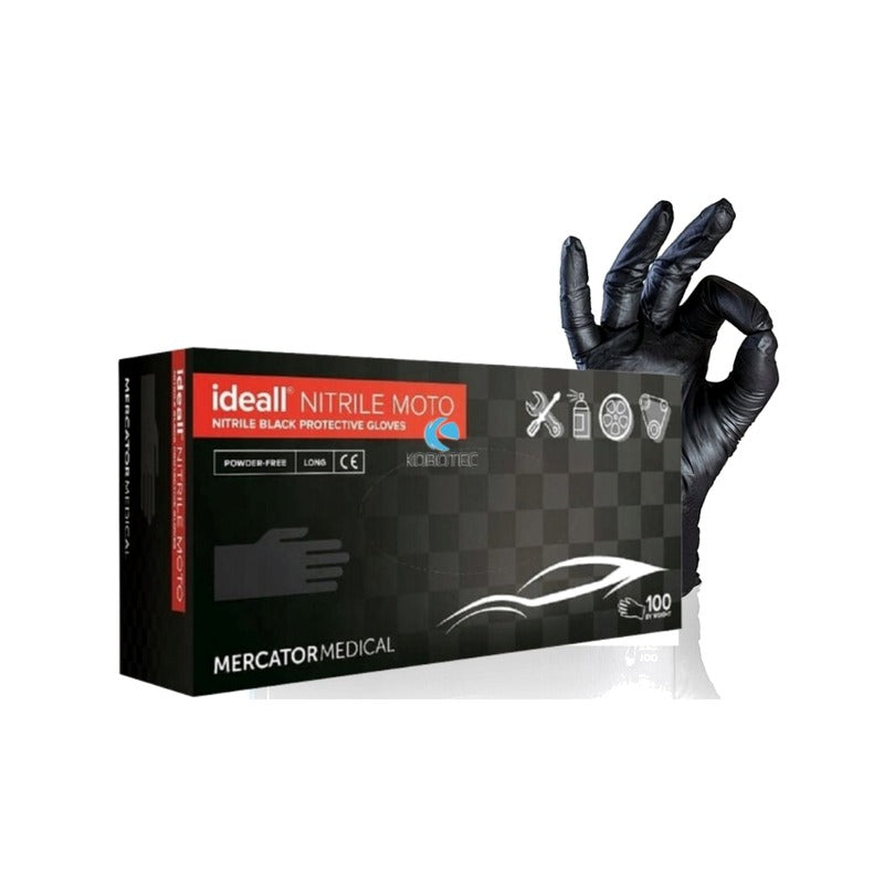 Mercator Ideall Nitrile Negre Moto Lungi L RD30187004