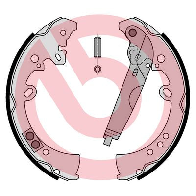 Set saboti frana BREMBO S 83 570