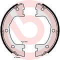 Set saboti frana, frana de mana S A6 508 BREMBO