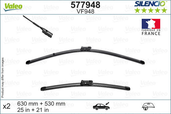 Lamela stergator VALEO 577948