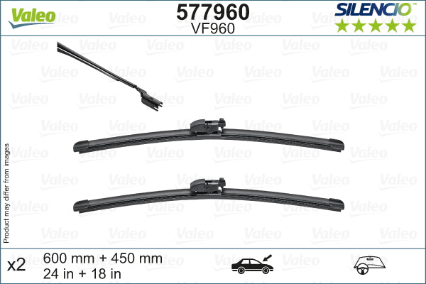 Lamela stergator VALEO 577960