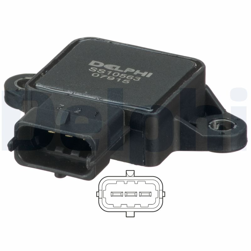 Senzor, pozitie clapeta acceleratie SS10563-12B1 DELPHI