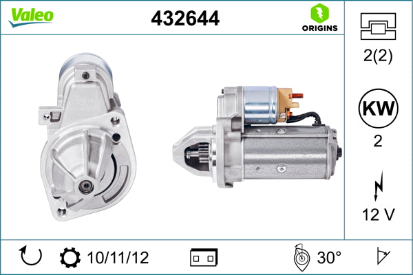 starter 432644 VALEO