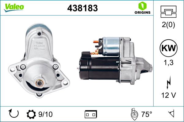 starter 438183 VALEO
