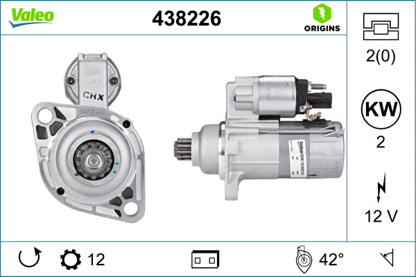 starter 438226 VALEO