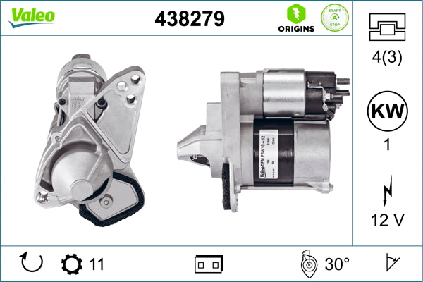 starter 438279 VALEO
