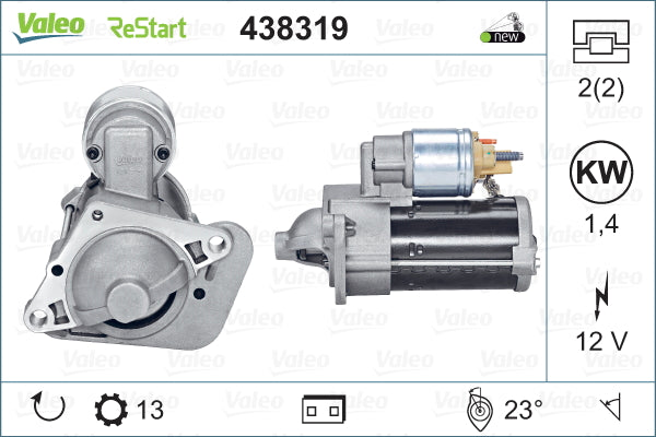 starter 438319 VALEO