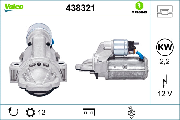 starter 438321 VALEO
