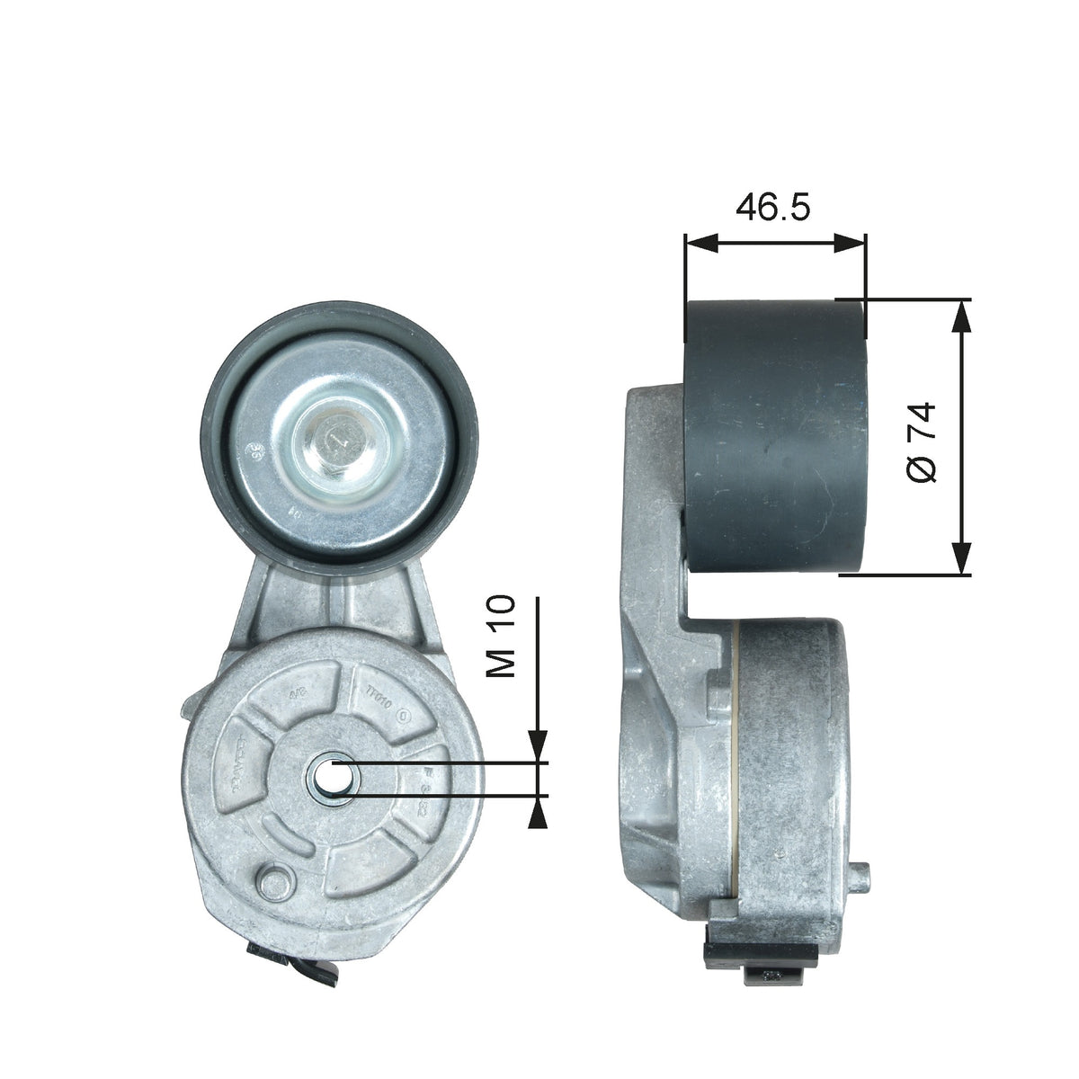 Intinzator curea, curea distributie T38729 GATES