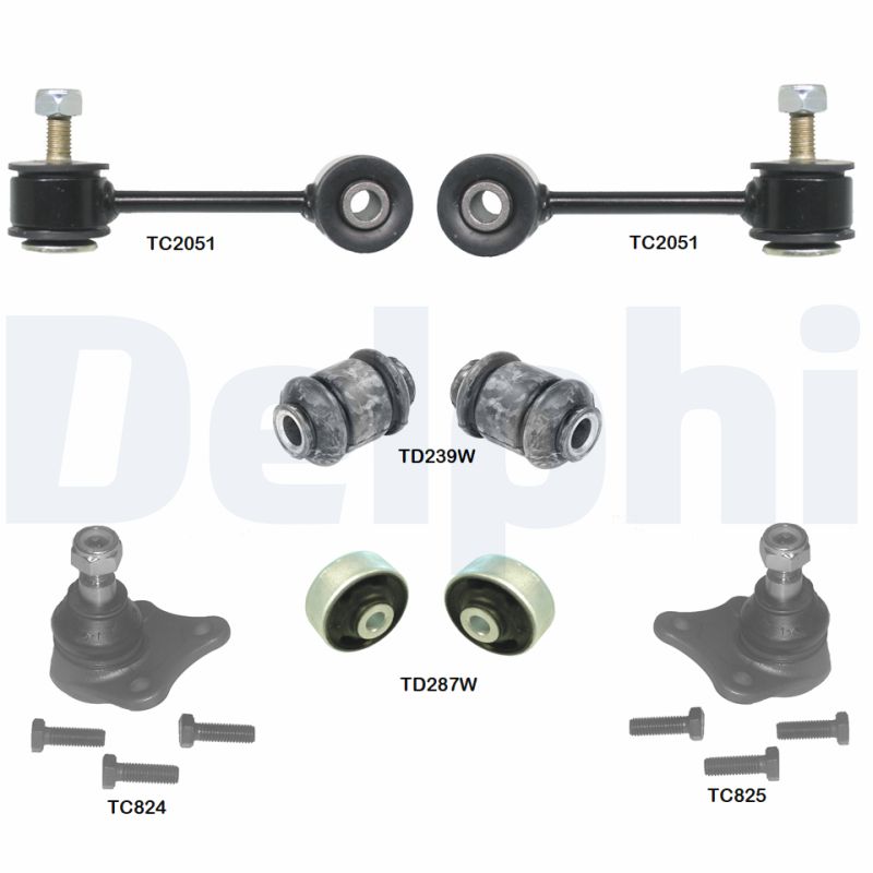Set reparatie, bara stabilizatoare TC1970KIT DELPHI
