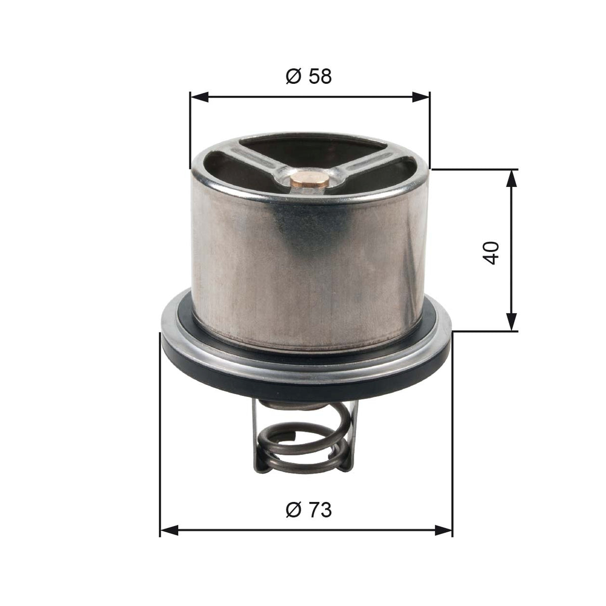 termostat,lichid racire TH07882 GATES