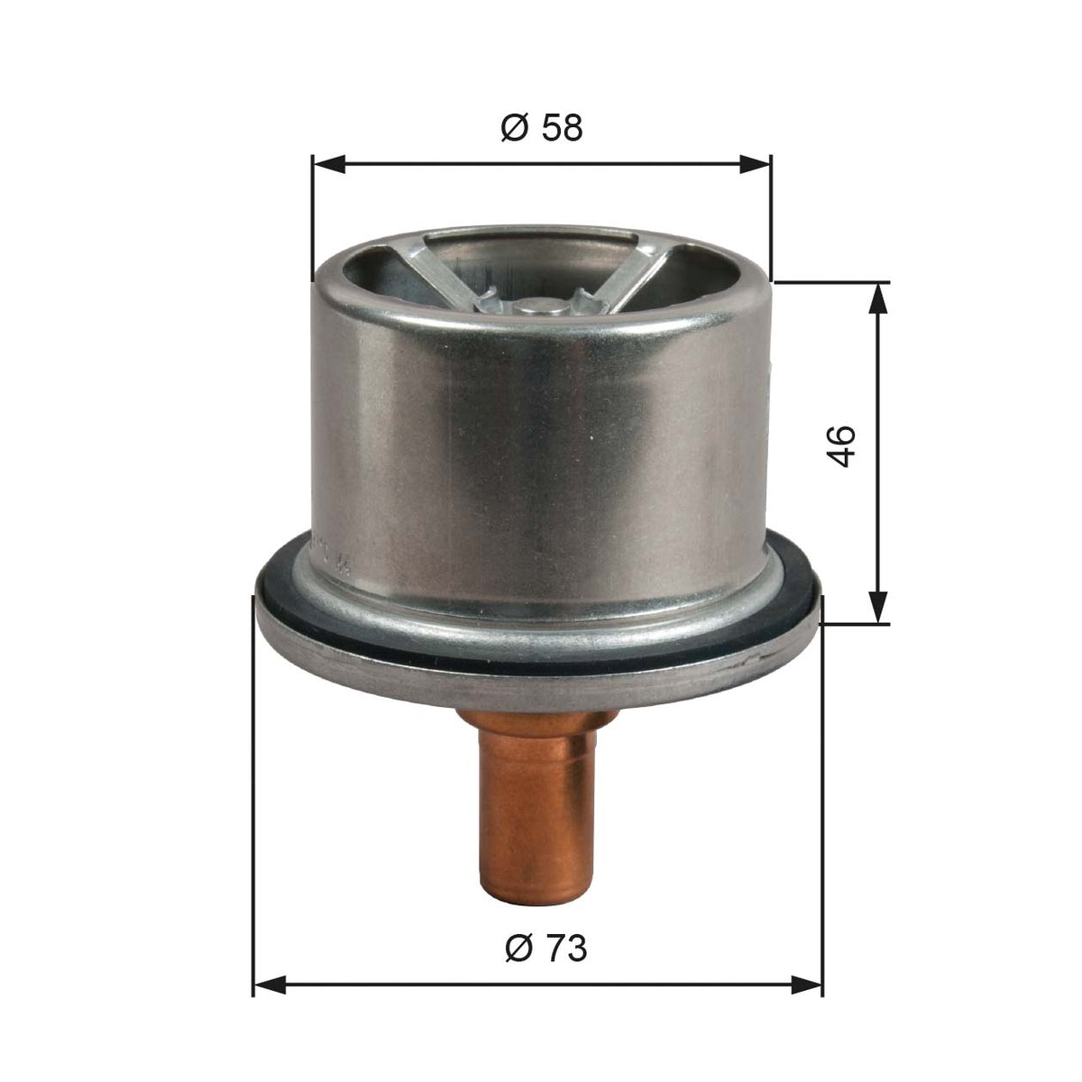 termostat,lichid racire TH51287G1 GATES