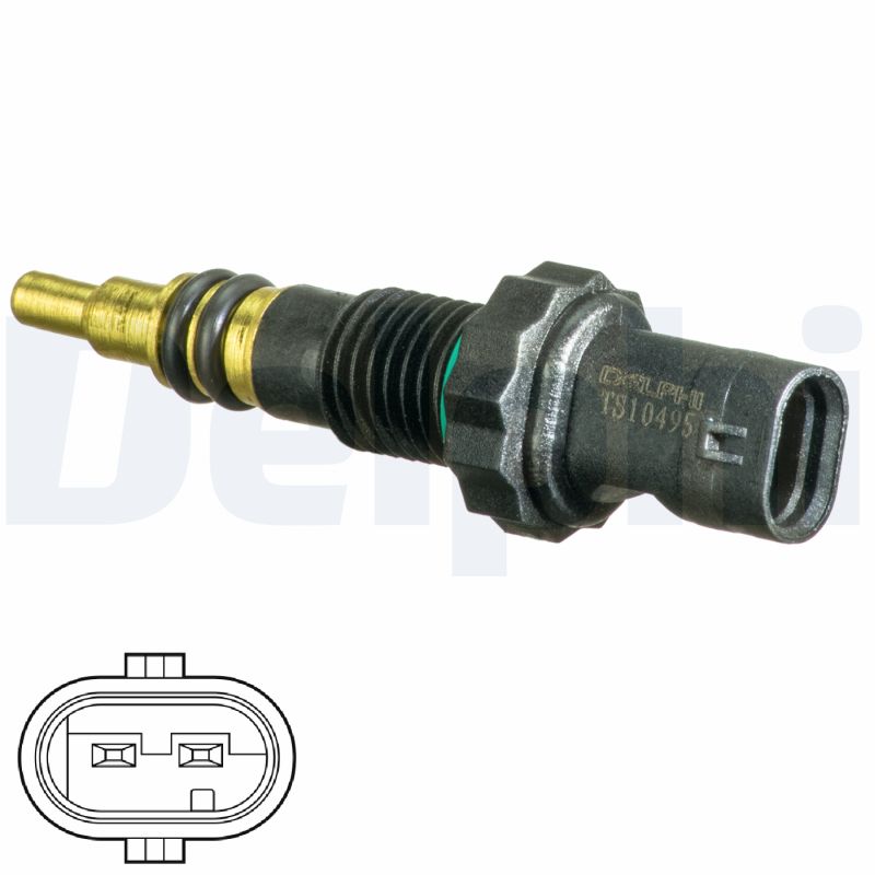 senzor,temperatura lichid de racire TS10495 DELPHI