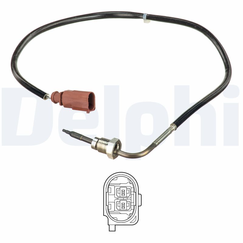 Senzor, temperatura gaze evacuare TS30154 DELPHI