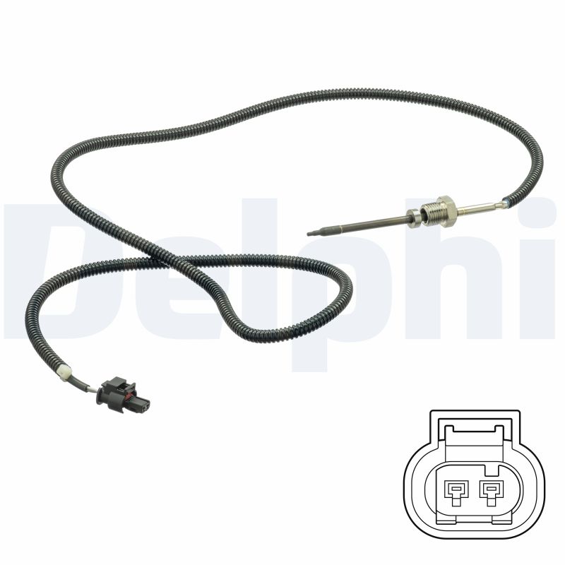 Senzor, temperatura gaze evacuare TS30246 DELPHI