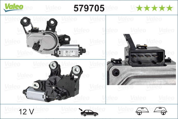 motor stergator 579705 VALEO