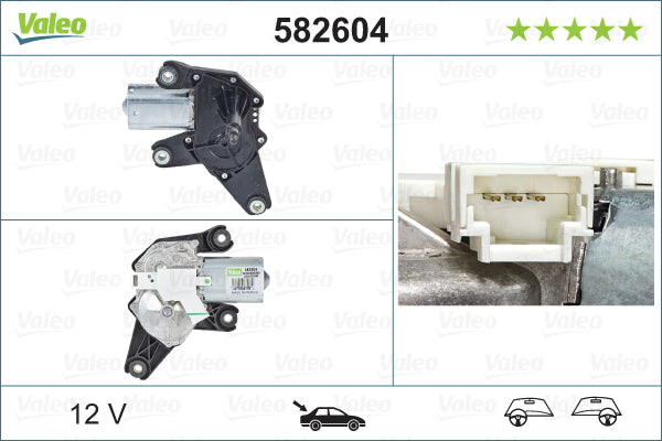 motor stergator 582604 VALEO