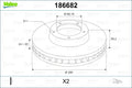 Disc frana 186682 VALEO