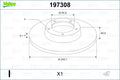 Disc frana VALEO 197308