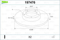Disc frana 197476 VALEO