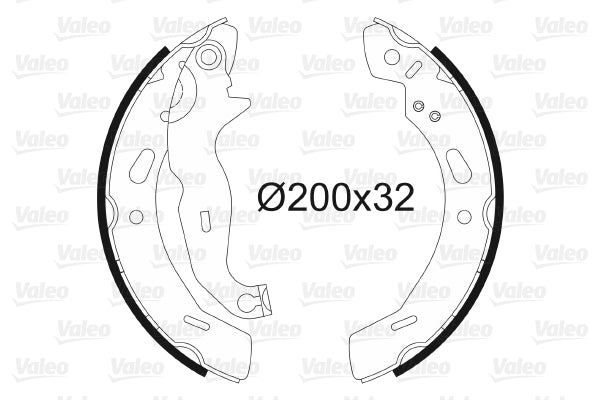 Set saboti frana 564139 VALEO